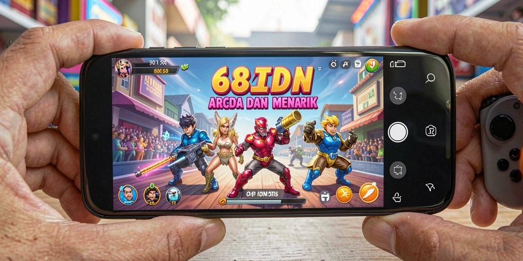 Screenshot gameplay 68IDN menampilkan keseruan bermain Arcade.