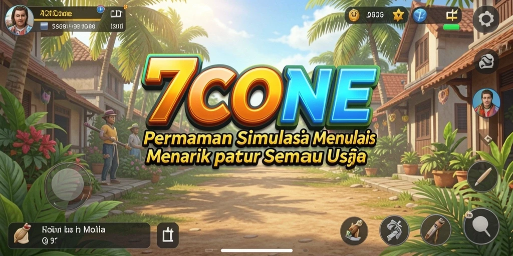 Tampilan gameplay <strong>7CONE</strong> menampilkan aksi seru dan strategi yang mendebarkan.