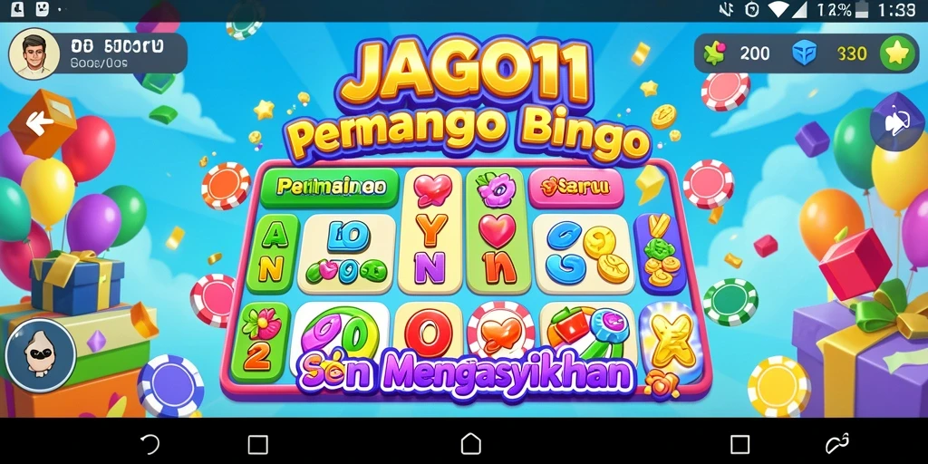 Tampilan gameplay Bingo yang menarik di JAGO11.