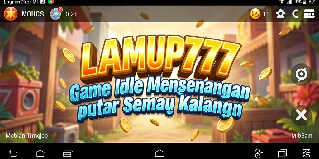 Screenshot gameplay LAMPU777 menunjukkan suasana seru dan interaktif saat bermain.