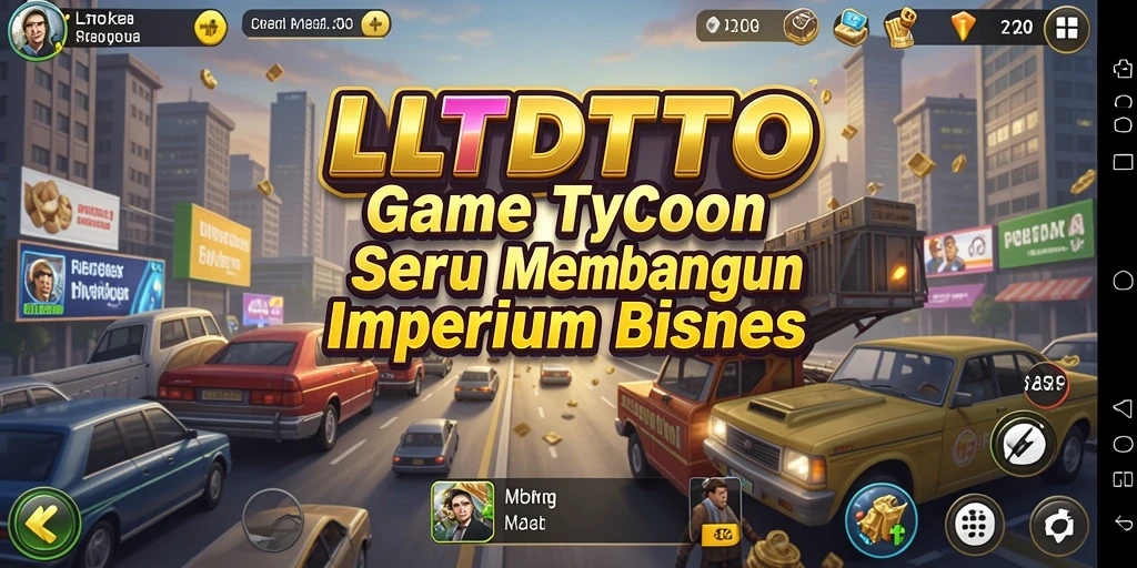 Tampilan dinamis gameplay LTDTOTO, membangun bisnis impian.