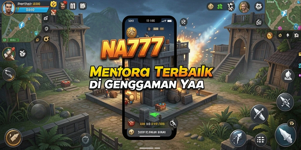 Tampilan aksi seru dari gameplay Tower Defense yang mendebarkan.