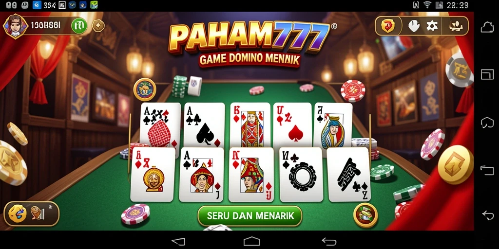 Tampilan gameplay seru dalam PAHAM777 dengan banyak pemain.