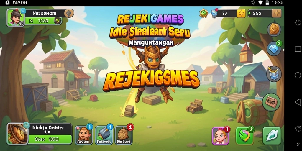 Tampilan gameplay seru dan menarik dari REJEKIGAMES.