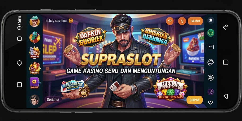 Tampilan gameplay menarik dari SUPRASLOT dengan grafis yang menawan.