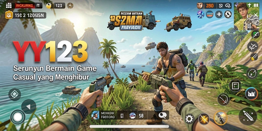 Screenshot gameplay YY123 yang menunjukkan keseruan bermain.